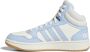 Adidas Hoops 3.0 Mid Classic Vintage Schoenen Wit Blauw 1 3 Vrouw - Thumbnail 4