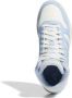 Adidas Hoops 3.0 Mid Classic Vintage Schoenen Wit Blauw 1 3 Vrouw - Thumbnail 5