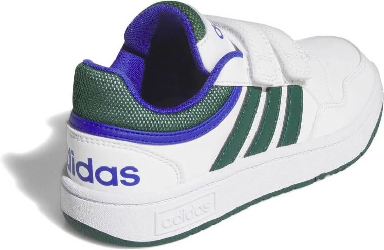 adidas Originals Hoops 3.0 sneakers wit groen kobaltblauw