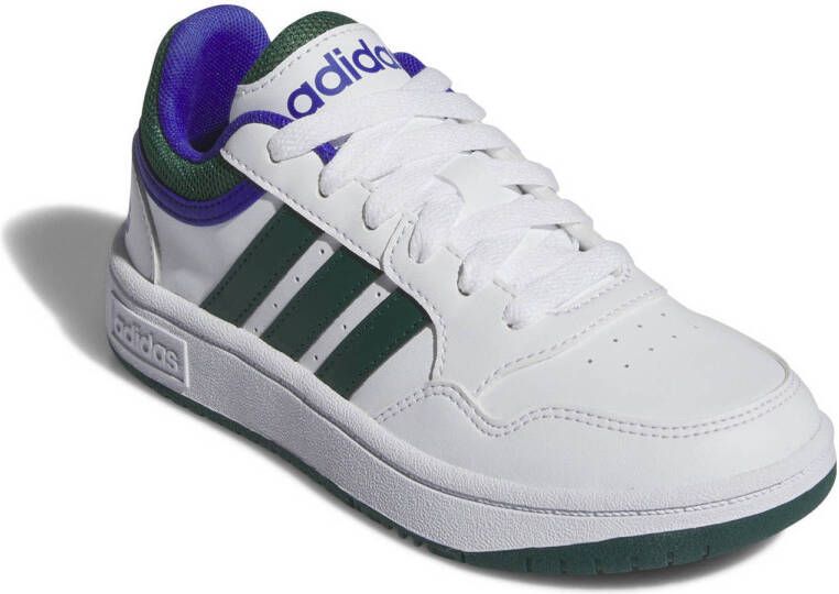 adidas Originals Hoops 3.0 sneakers wit groen kobaltblauw