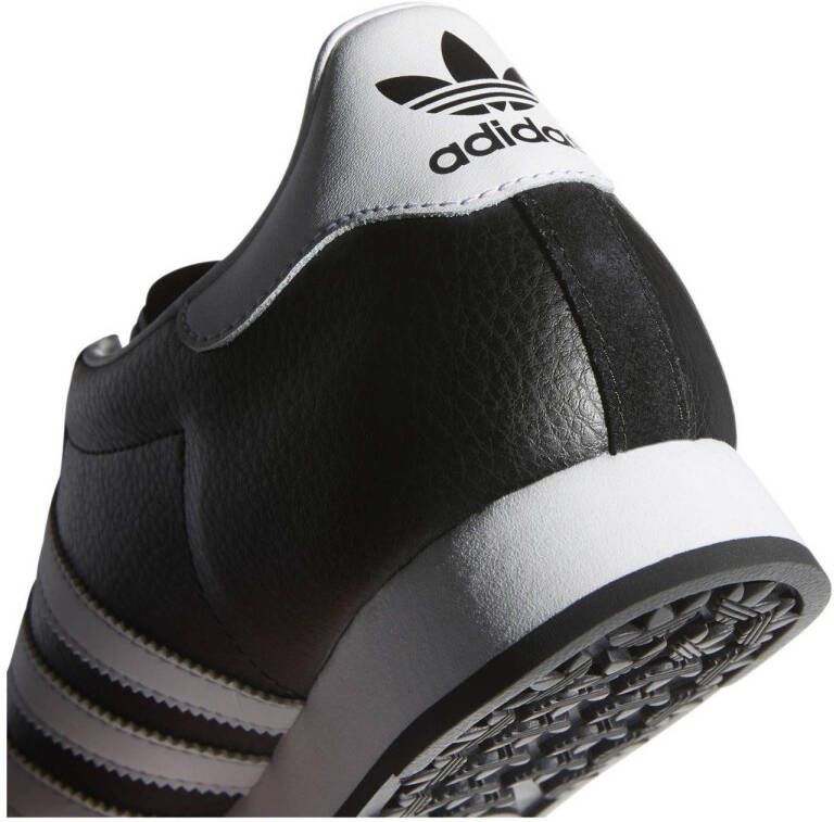 adidas Originals Samoa leren sneakers zwart wit