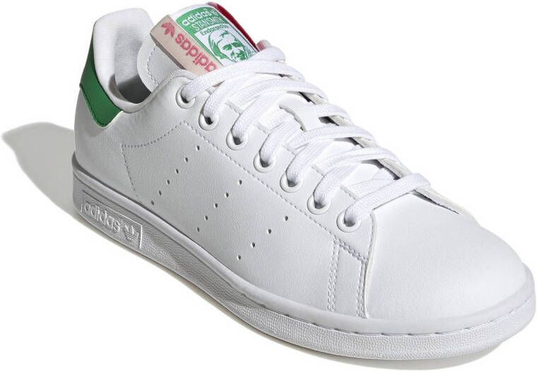 adidas Originals Stan Smith sneakers wit groen roze