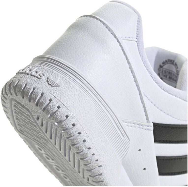 adidas Originals Team Court 2 sneakers wit zwart