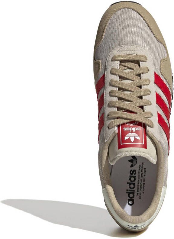 adidas Originals Usa 84 sneakers bruin rood wit