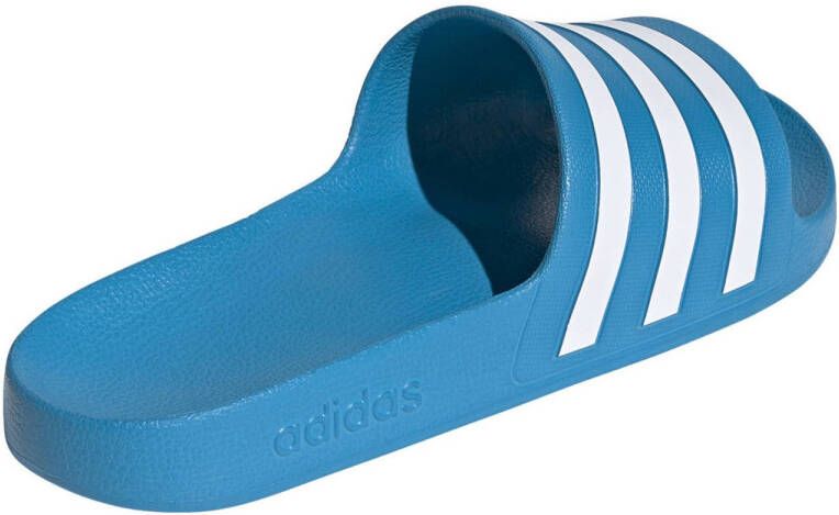 adidas Sportswear Adilette Aqua badslippers blauw wit