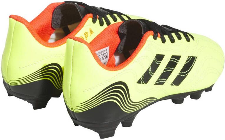 Adidas Kids adidas Copa Sense.4 Gras Kunstgras Voetbalschoenen(FxG)Kids Geel Zwart Rood