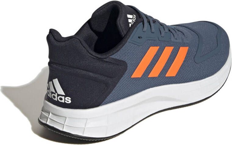 adidas Performance Duramo 10 hardloopschoenen blauw oranje