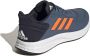 Adidas Performance Duramo 10 hardloopschoenen blauw oranje - Thumbnail 5