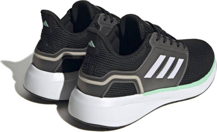 adidas Performance EQ19 Run Winter hardloopschoenen zwart wit mintgroen