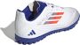 Adidas Perfor ce F50 Club Junior voetbalschoenen wit rood kobaltblauw Imitatieleer 36 2 3 - Thumbnail 6