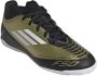 Adidas Perfor ce F50 Club Messi Jr. voetbalschoenen goudmetallic wit zwart Imitatieleer 36 2 3 - Thumbnail 4