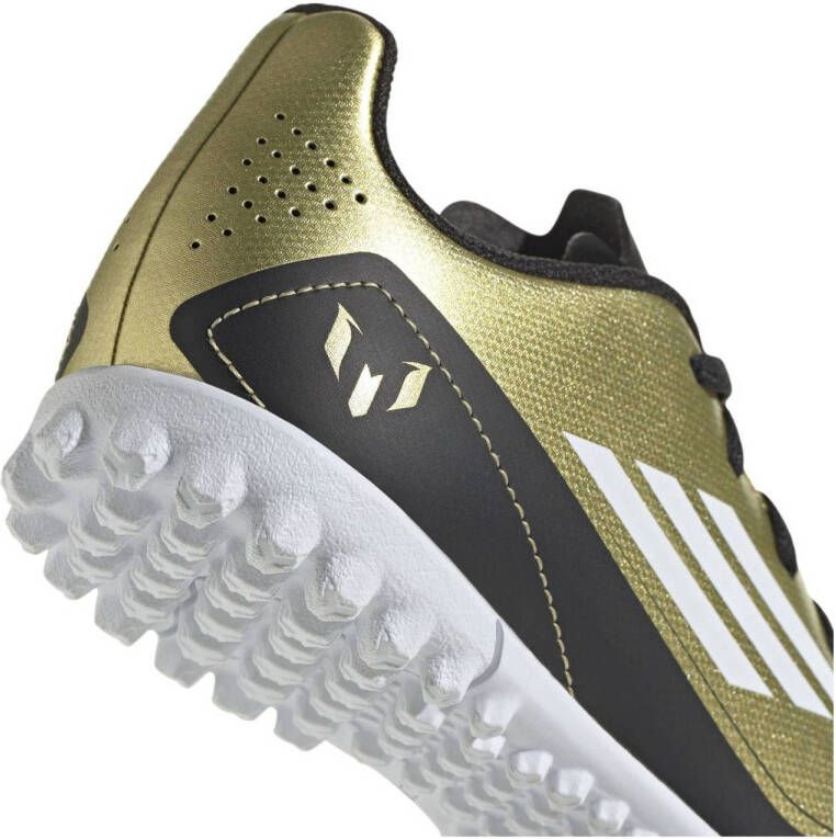 adidas Performance F50 Club Messi voetbalschoenen metallic goud wit zwart