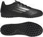 Adidas Perfor ce F50 Club senior voetbalschoenen zwart antraciet goud metallic - Thumbnail 5