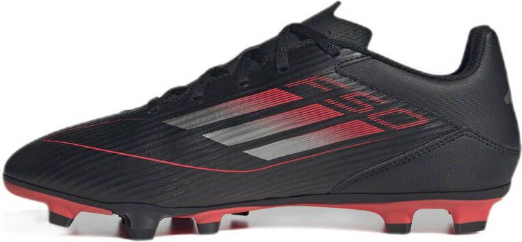 adidas Performance F50 Club voetbalschoenen zwart rood