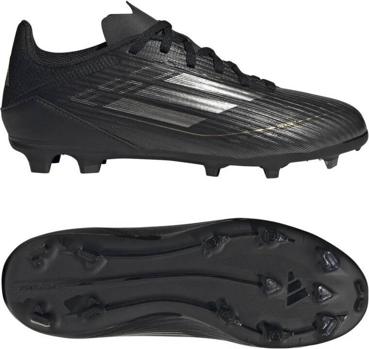 adidas Performance F50 League Jr. voetbalschoenen goudmetallic wit zwart