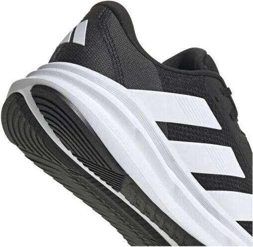 adidas Performance Galaxy 7 hardloopschoenen zwart wit antraciet