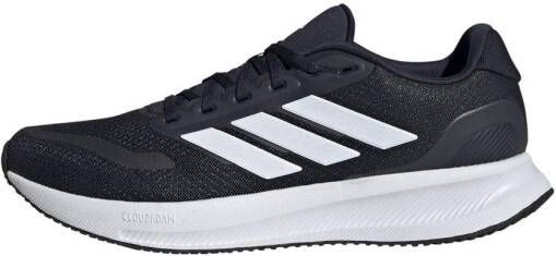 adidas Performance hardloopschoenen donkerblauw wit zwart