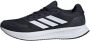 Adidas Perfor ce hardloopschoenen donkerblauw wit zwart - Thumbnail 6