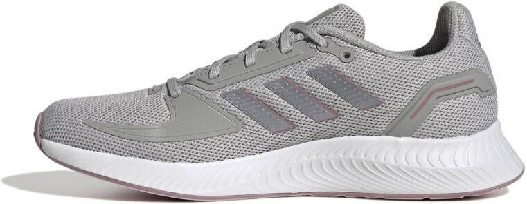 adidas Performance hardloopschoenen grijs wit