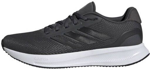 adidas Performance hardloopschoenen grijs zwart wit