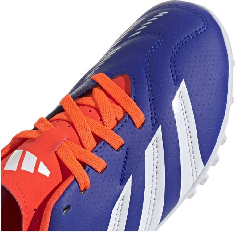 adidas Performance Predator Club junior voetbalschoenen blauw wit rood