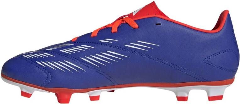 adidas Performance Predator Club Sr. voetbalschoenen blauw wit rood