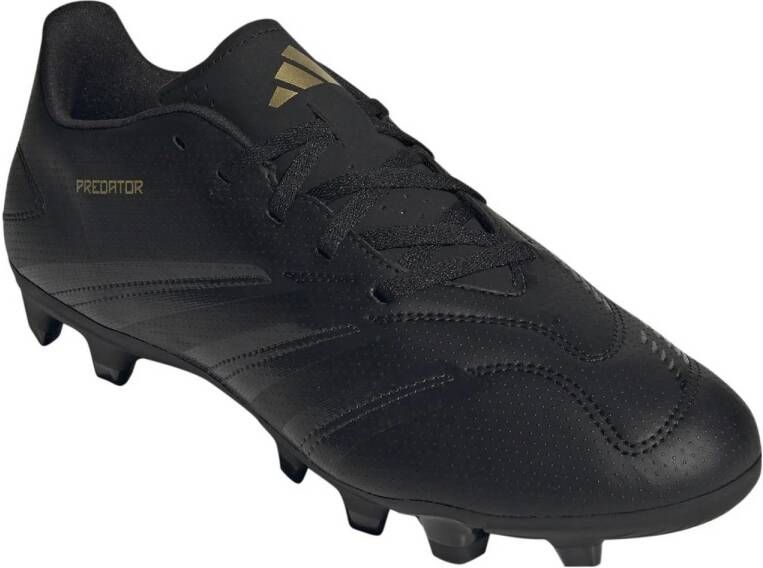 adidas Performance Predator Club senior voetbalschoenen zwart antraciet goud