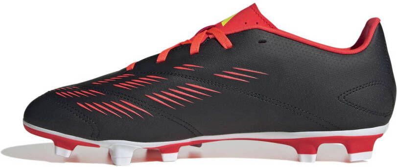 adidas Performance Predator Club TxG Senior voetbalschoenen zwart wit rood