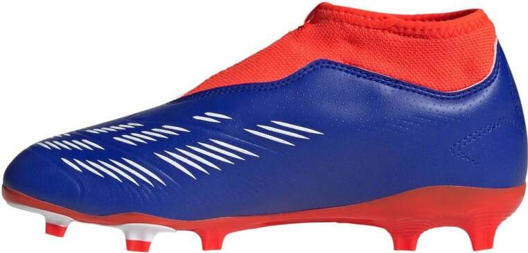 adidas Performance PREDATOR LEAGUE LL junior voetbalschoenen blauw wit rood