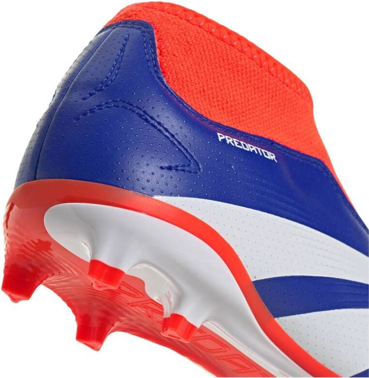 adidas Performance PREDATOR LEAGUE LL junior voetbalschoenen blauw wit rood