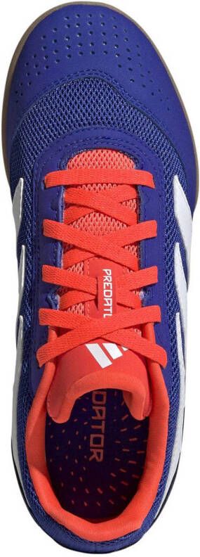 adidas Performance Predator Club IN junior zaalvoetbalschoenen kobaltblauw wit rood