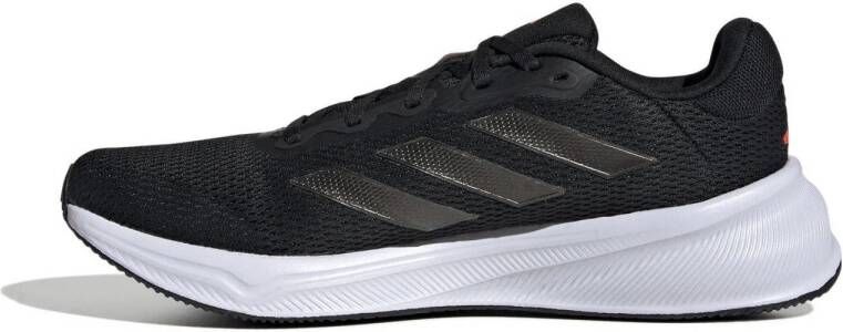 adidas Performance Response hardloopschoenen zwart wit rood