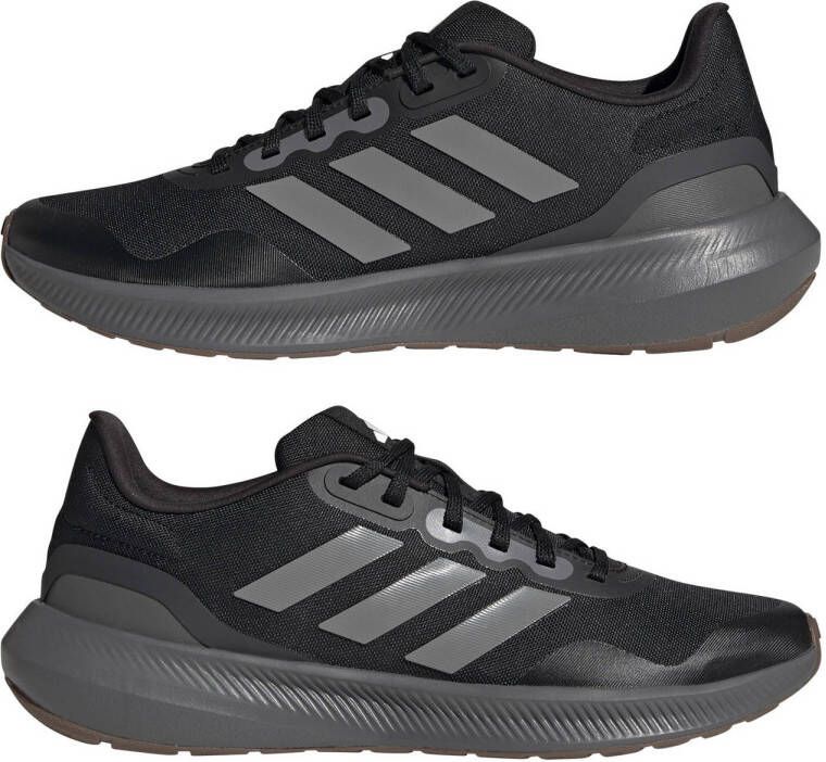 adidas Performance Runfalcon 3.0 hardloopschoenen zwart grijs antraciet