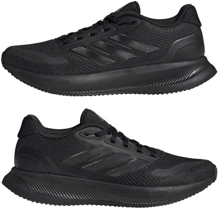 adidas Performance RunFalcon 5 hardloopschoenen zwart