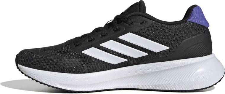 adidas Performance Runfalcon 5 hardloopschoenen zwart wit