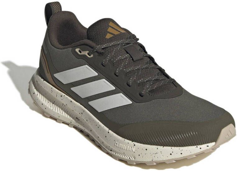 adidas Performance Runfolcon 5 Tr hardloopschoenen olijfgroen wit