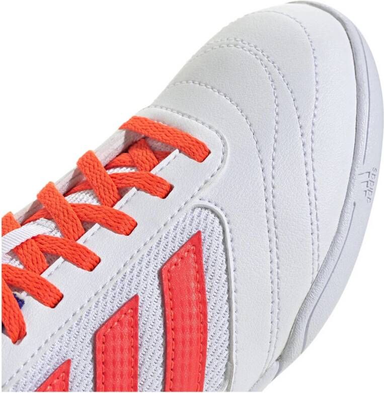 adidas Performance Super Sala junior zaalvoetbalschoenen wit rood blauw