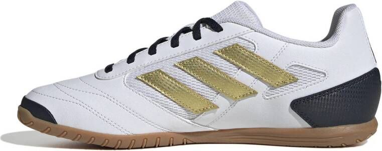 adidas Performance Super Sala senior zaalvoetbalschoenen wit goud metallic blauw