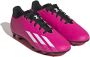 Adidas Perfor ce X Speedportal.4 flexible ground voetbalschoenen fuchsia wit zwart - Thumbnail 4