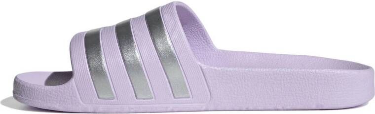 adidas Sportswear Adilette badslippers lila zilver