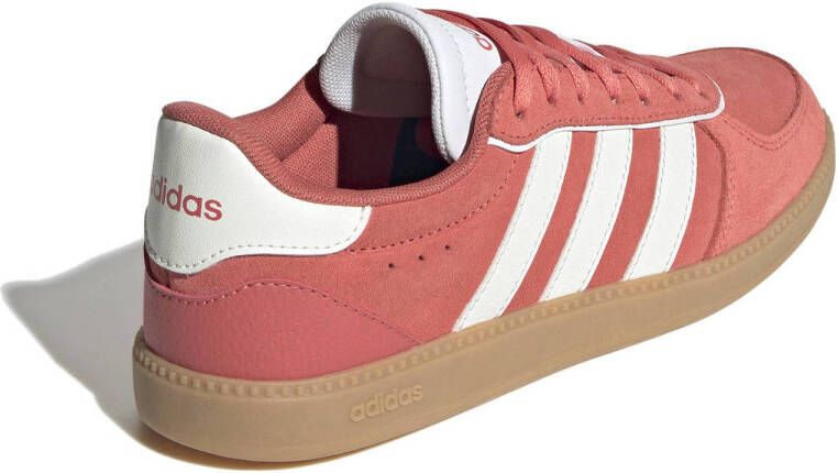 adidas Sportswear Breaknet Sleek sneakers oranjerood wit