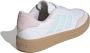 Adidas Sportswear Courtblock sneakers wit lichroze gum Imitatieleer 35 1 2 - Thumbnail 6