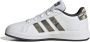 Adidas Sportswear Grand Court 2.0 sneakers wit groen Imitatieleer 39 1 3 - Thumbnail 3