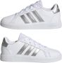 Adidas Sportswear Grand Court 2.0 sneakers wit zilver Imitatieleer 39 1 3 - Thumbnail 6