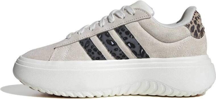 adidas Sportswear Grand Court Platform sneakers ecru antraciet