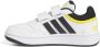 Adidas Originals Hoops 3.0 CF sneakers wit zwart Imitatieleer 28 - Thumbnail 2