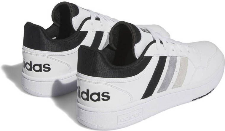 adidas Sportswear Hoops 3.0 sneakers wit zwart grijs