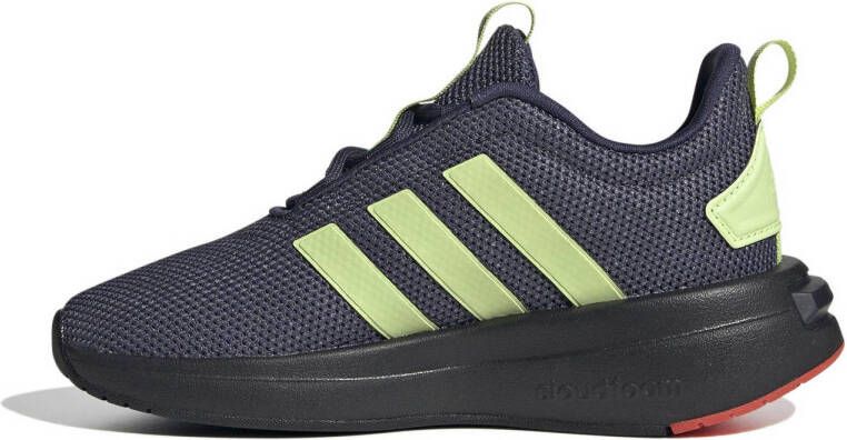 adidas Sportswear Racer TR23 sneakers donkerblauw limegroen zwart