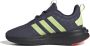 Adidas Sportswear Racer TR23 sneakers donkerblauw limegroen zwart Mesh 36 2 3 - Thumbnail 4