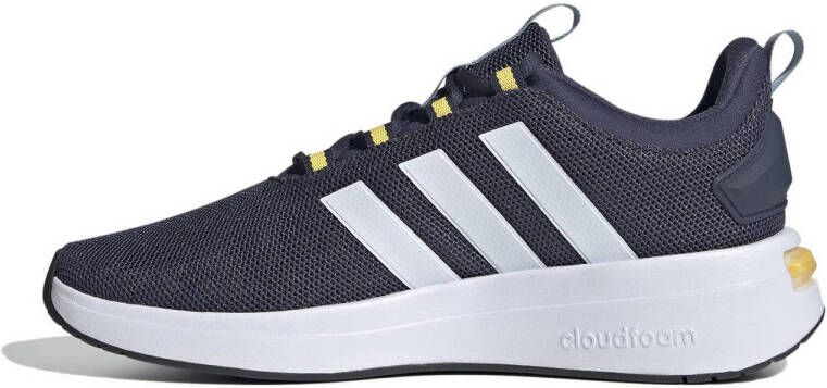 adidas Sportswear Racer TR23 sneakers donkerblauw wit geel